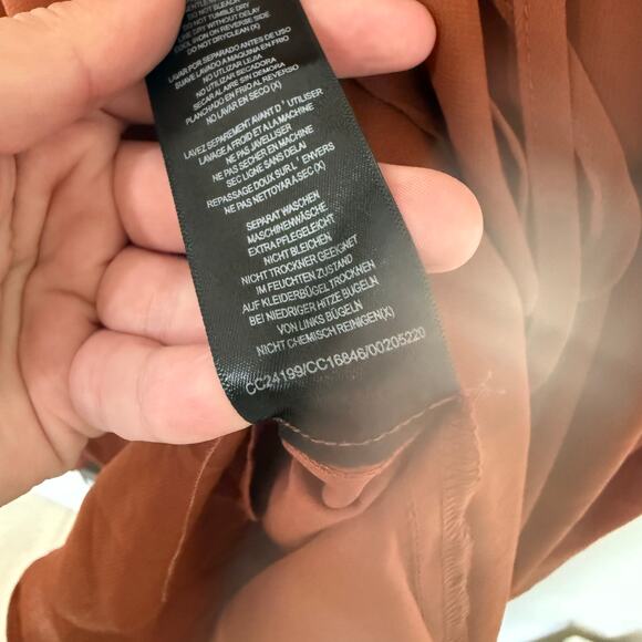 City Chic Women's Hidden Treasure Maxi Dress Ruffle Tie Waist Boho Size S 16 - Picture 11 of 11